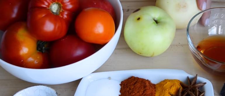 Домашний кетчуп из спелых помидоров — просто пальчики оближешь!